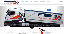 Desktop Screenshot of abs-transport.pl